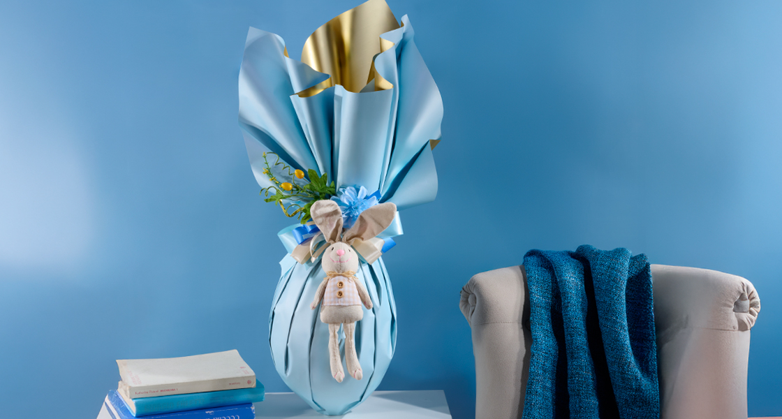 Packaging per confezionare uova di Pasqua