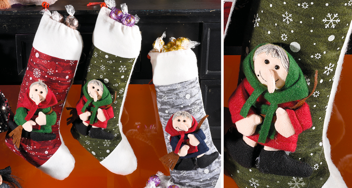 Media de tela de Befana