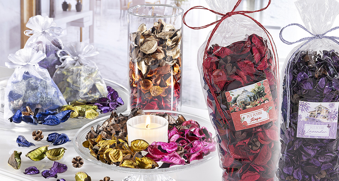 Pot-pourri et parfums d'ambiance