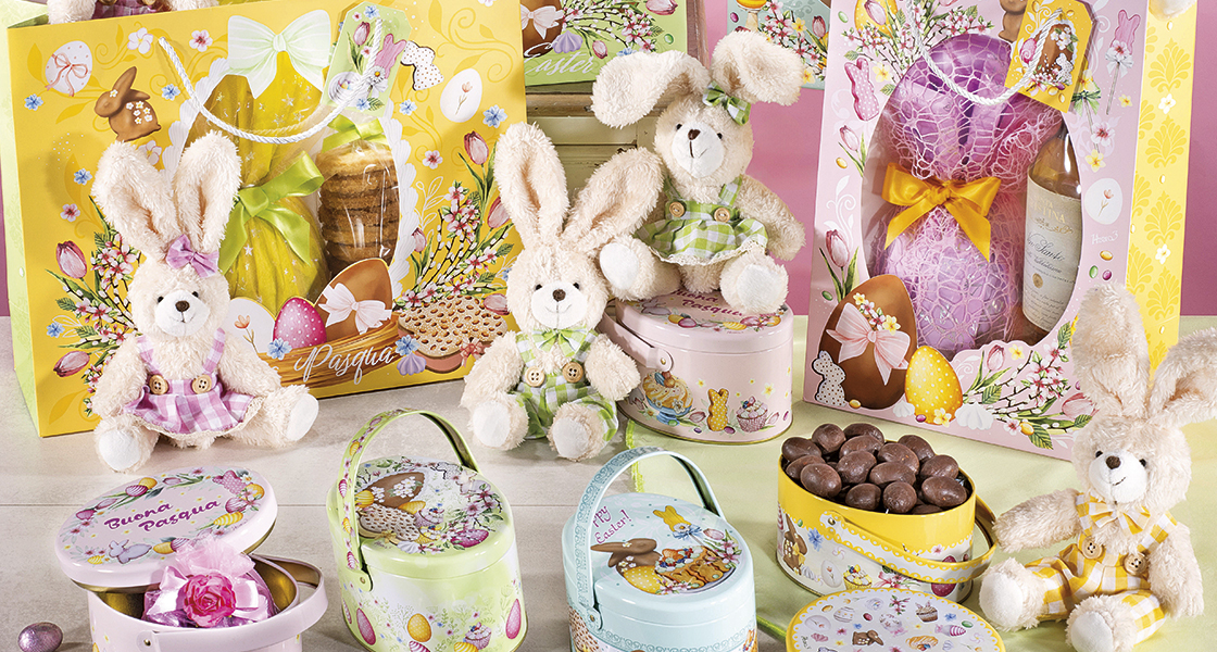 Emballage de bonbons de Pâques