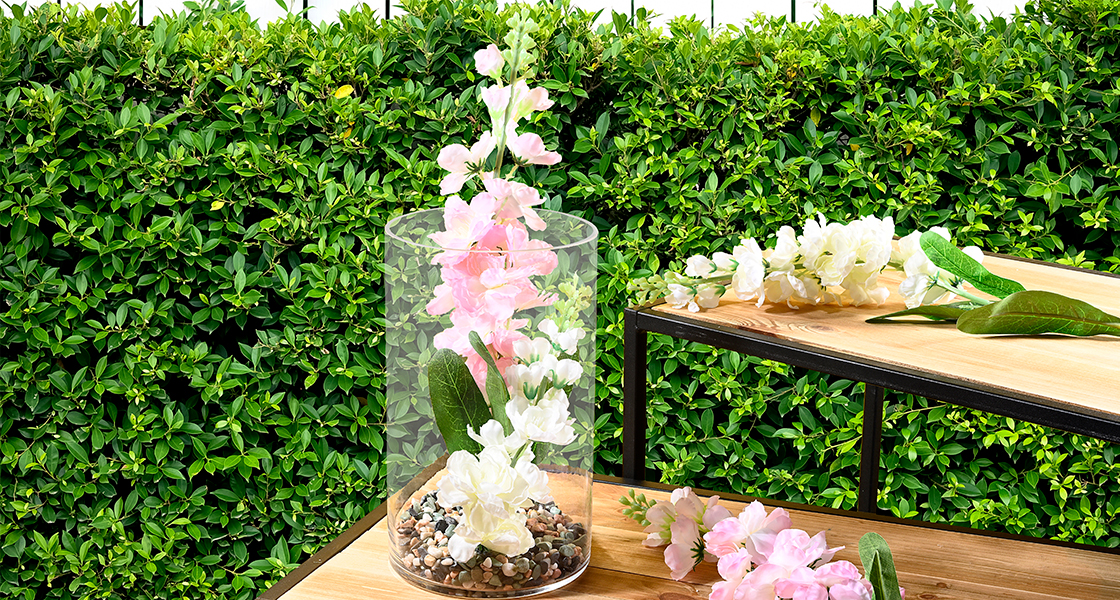 Vases à fleurs