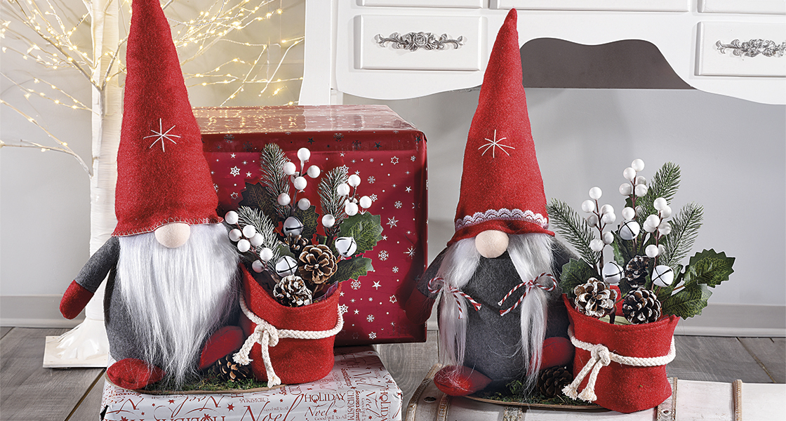 Cadeaux gnomes du Père Noël