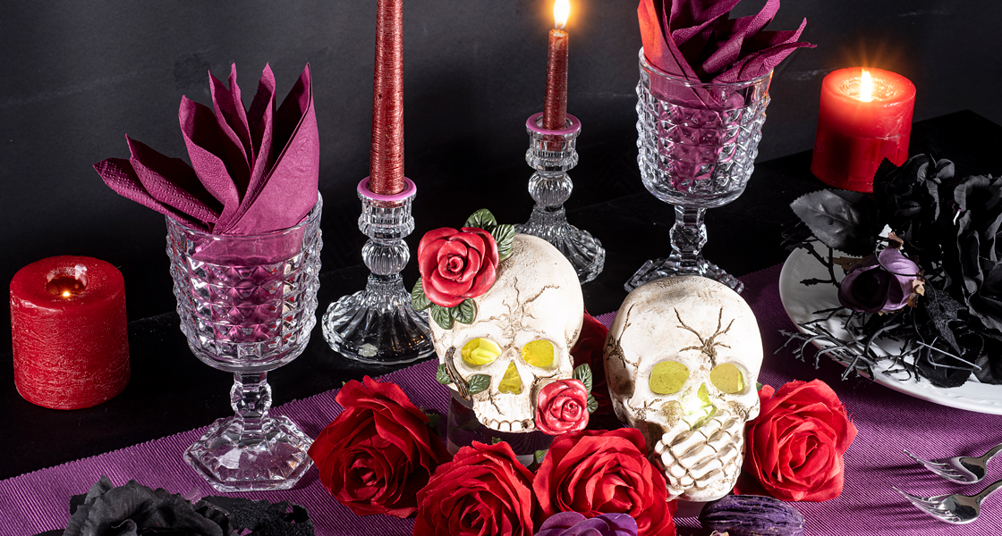 comment dresser la table d'Halloween