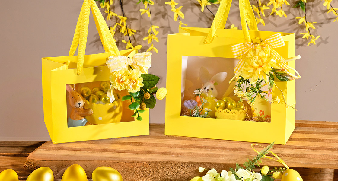 Yellow Easter Packages