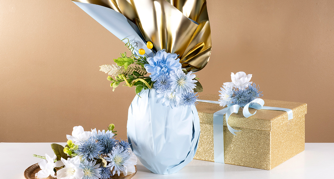 Easter egg wrapping packaging