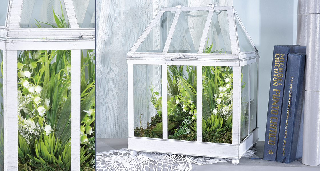 Decorative greenhouse for plants