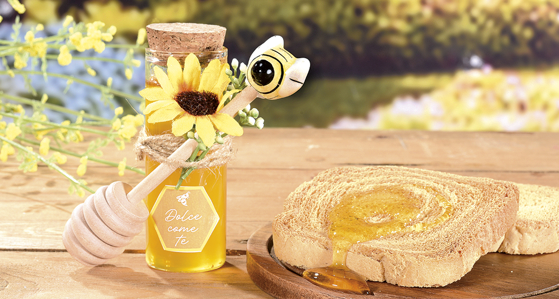 honey food test tube favor