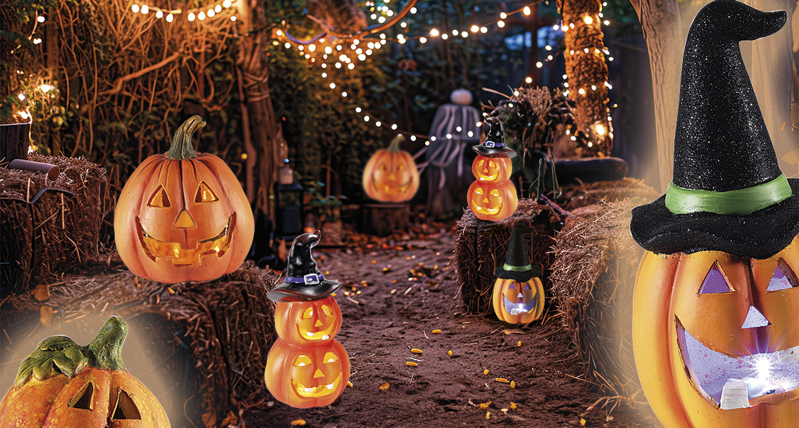Light up the Halloween atmosphere