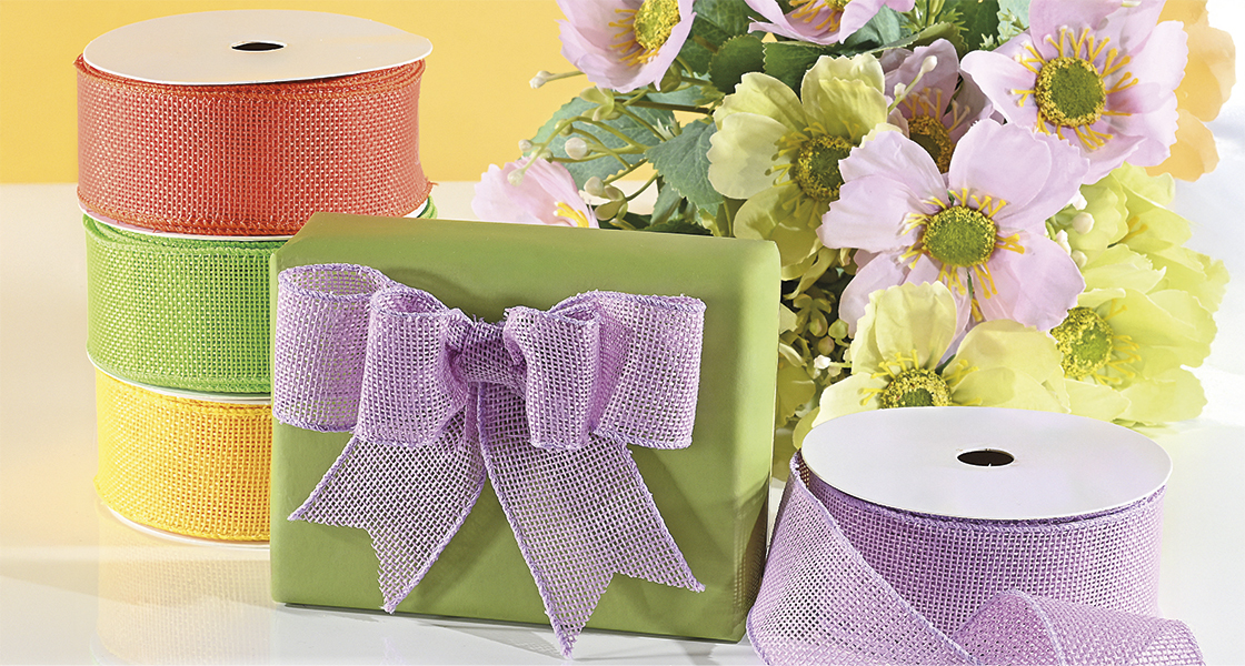 Decorative ribbons for spring