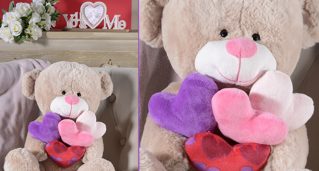 Valentine's Day teddy bear soft toys