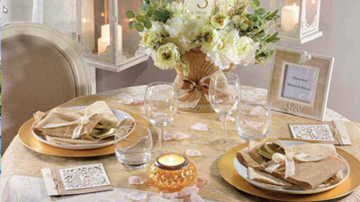 tavola shabby cerimonia ingrosso